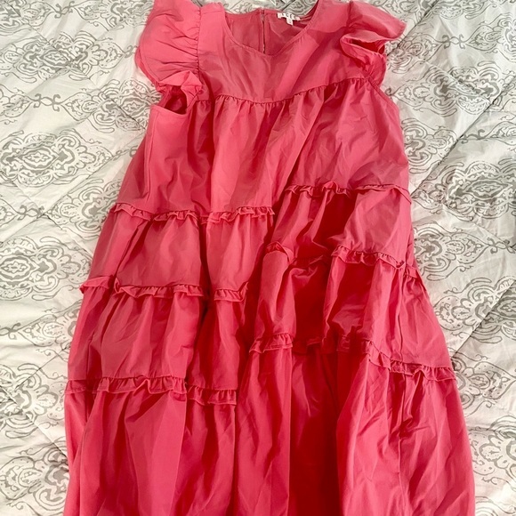 TCEC Pink Ruffle Dress - Picture 2 of 11